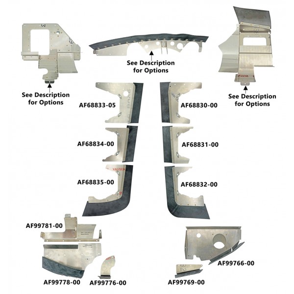 Piper PA-32R-300 (76-78) Engine Baffle Set